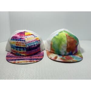 2 George Hats Trucker Hat‎ Child 2-3 years Summer Splash Tie-Dye SnapBack